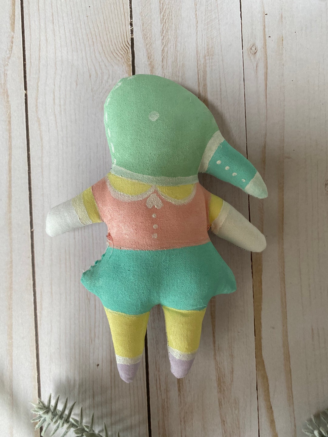 Pastel Goth Doll Plague Doctor Plush Pandemic Doll Middle Ages Themed