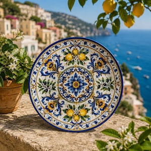 Italienische keramik teller