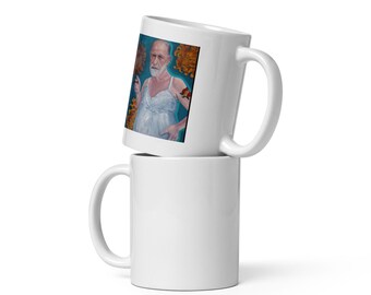 Glänzender Freud'scher Versprecher-Becher