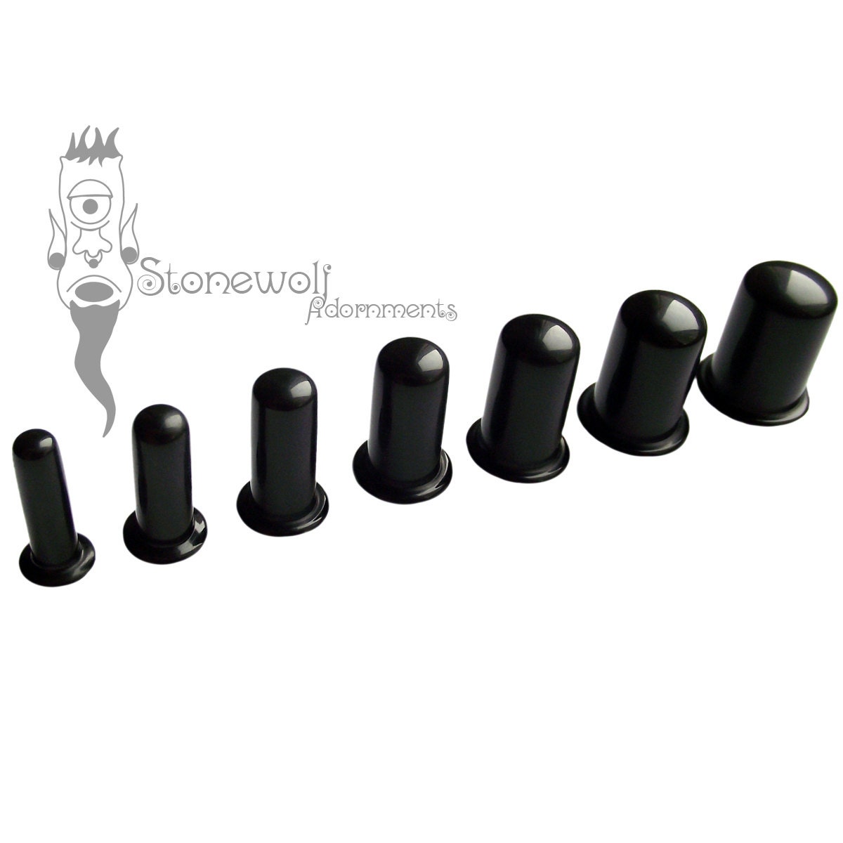 Delrin Labret Stretching Kit Choose Your Length for Stretched Lip Piercings Etsy
