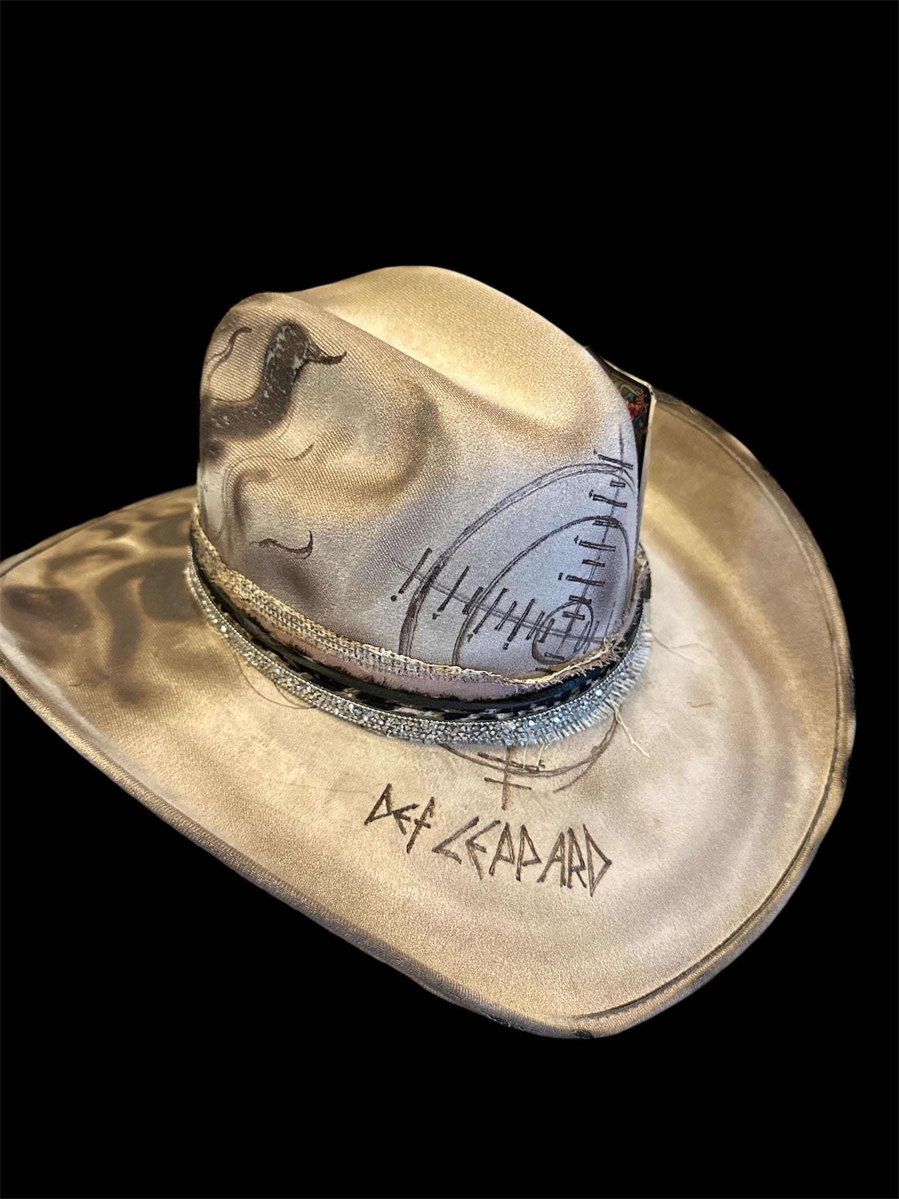 Def Leppard Concert Hat Def Leppard Inspired Concert Festival Hat - Etsy main image 2