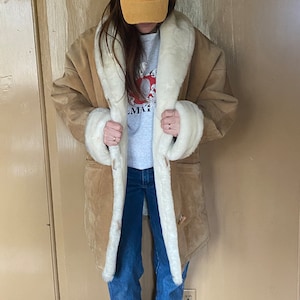 Marvin richards denim fur coat outlet