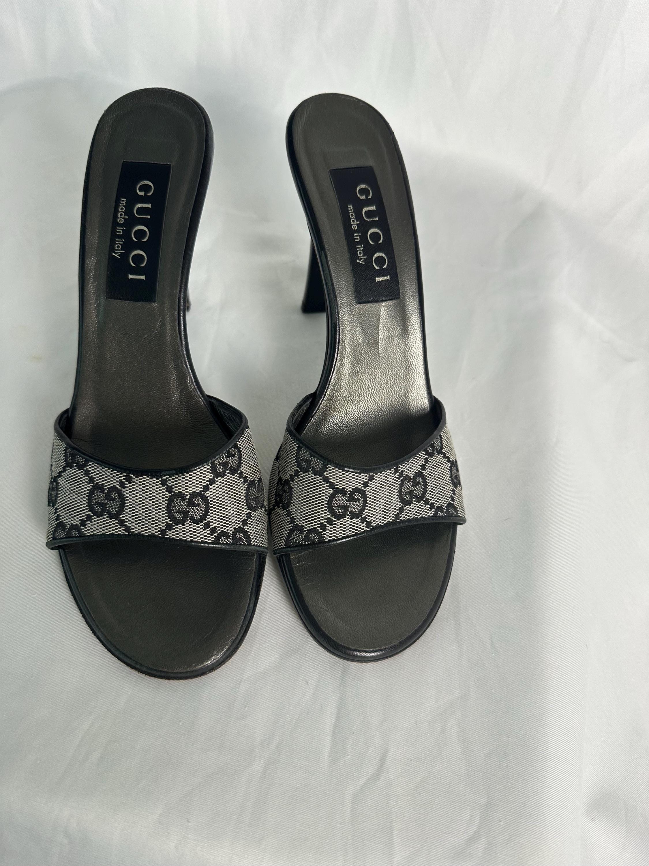 Vintage Gucci Sandals - Etsy