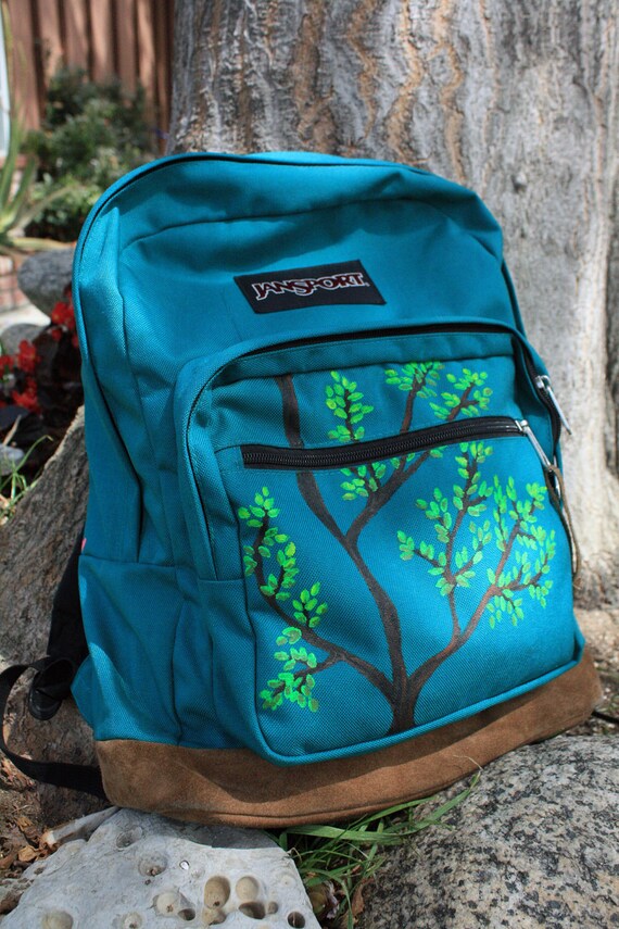 Items similar to Tree Design Original Custom Acrylic Painting for