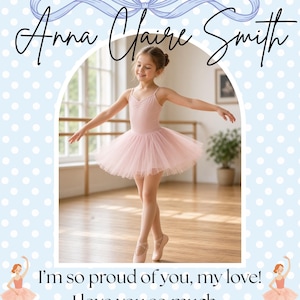 Dance Recital Ad Template