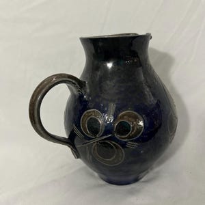 Vintage Southwestern Pottery Pueblo Luminary Candle Holder Signed Adobe Village Rare