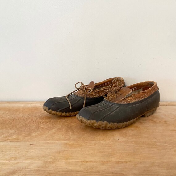 Vintage 1960s LL Bean Duck Shoes / 11 N Mens / LL
