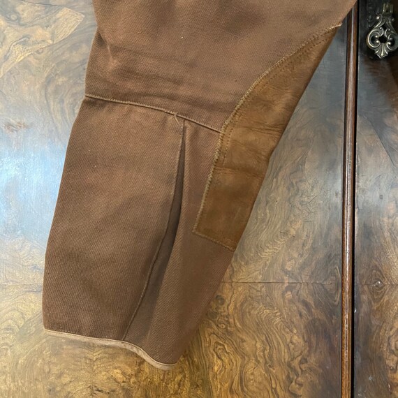 Vintage 1940s Jodhpurs / 27" Waist / Vintage Wool… - image 4