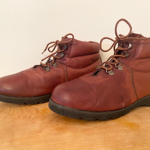 Vintage Hiking Boots Etsy