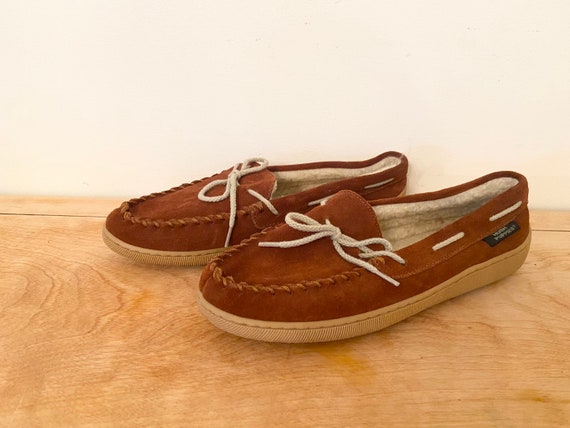 Vintage Hush Puppies Moccasins / 7 1/2-8 Women's … - image 1