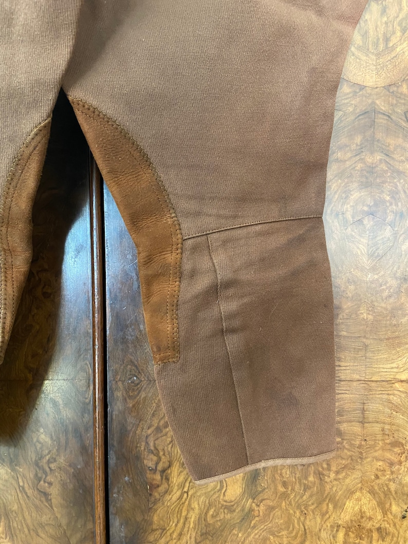 Culotte D'équitation Vintage D.J. Supreme Quality Verte Taille 25 Pouces - Années 40
