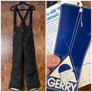 Gerry Men's Snow-tech Pants Boarder Ski Pant 4 Way Stretch (Black, Medium)