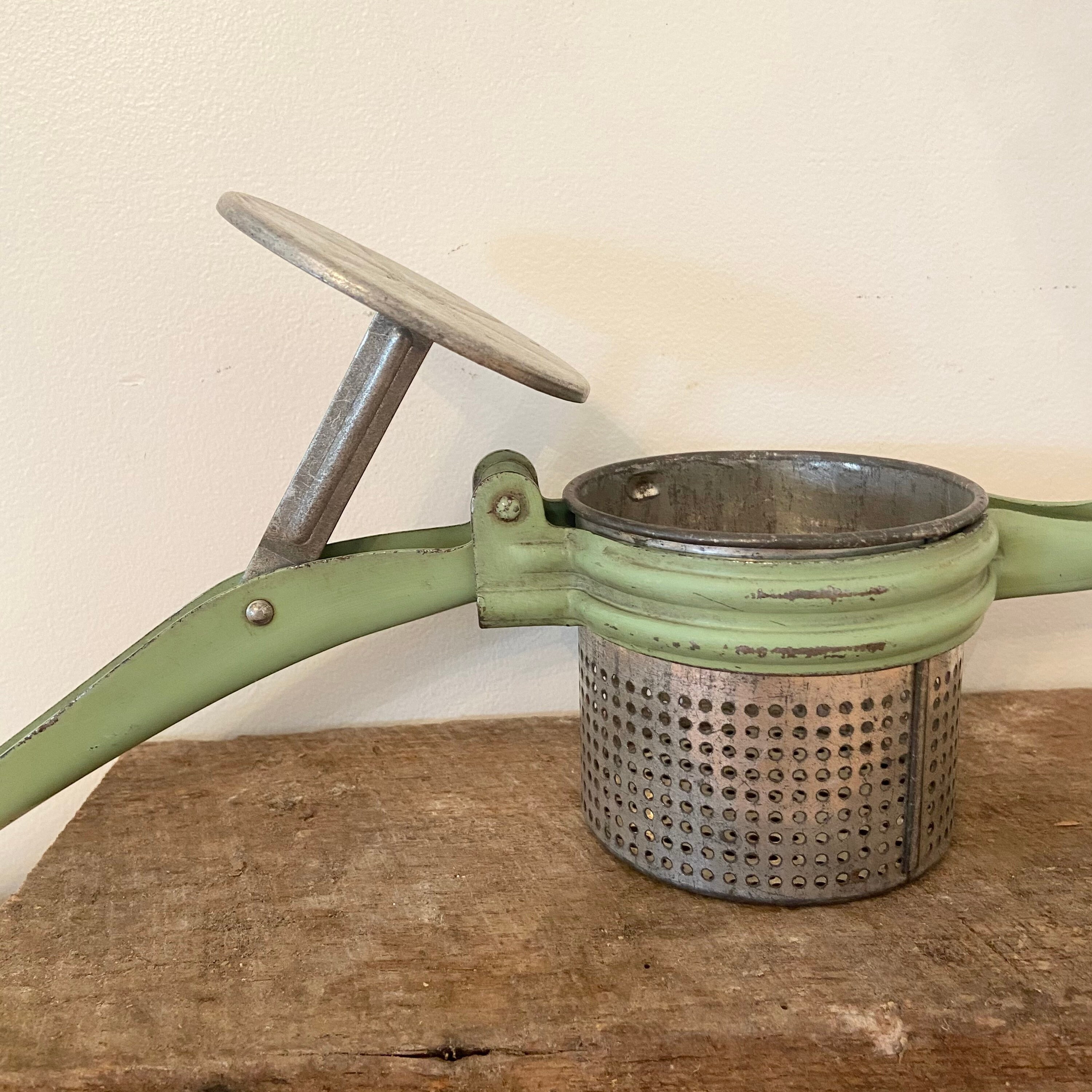 Vintage 1950's Metal Ricer / Potato Masher / Cauliflower Etsy Australia