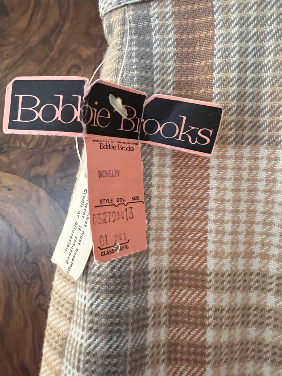 Vintage Bobbie Brooks Plaid Culottes / 28" Waist … - image 4