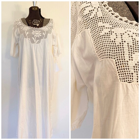 Vintage Edwardian Gown / Large/XL / Edwardian Dres