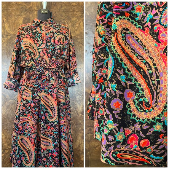 Vintage 1980s Gitano Two Piece / XL / Plus Size Sk