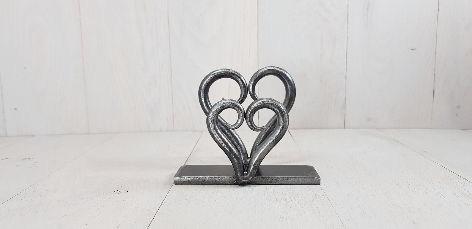 Heart Business Card Holder Blacksmith Hand Etsy
