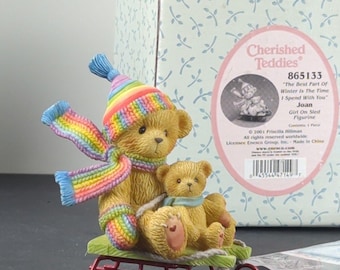 Cherished Teddies 111695 European Exclusive ZOE TAXI FIGURE You're