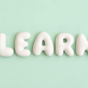 3D Printed Bubble Letter Wall Decor | 5-6 Inch Custom Word Sign | Read Play Create Signs | Playroom Wall Decor | DIY Craft Letters