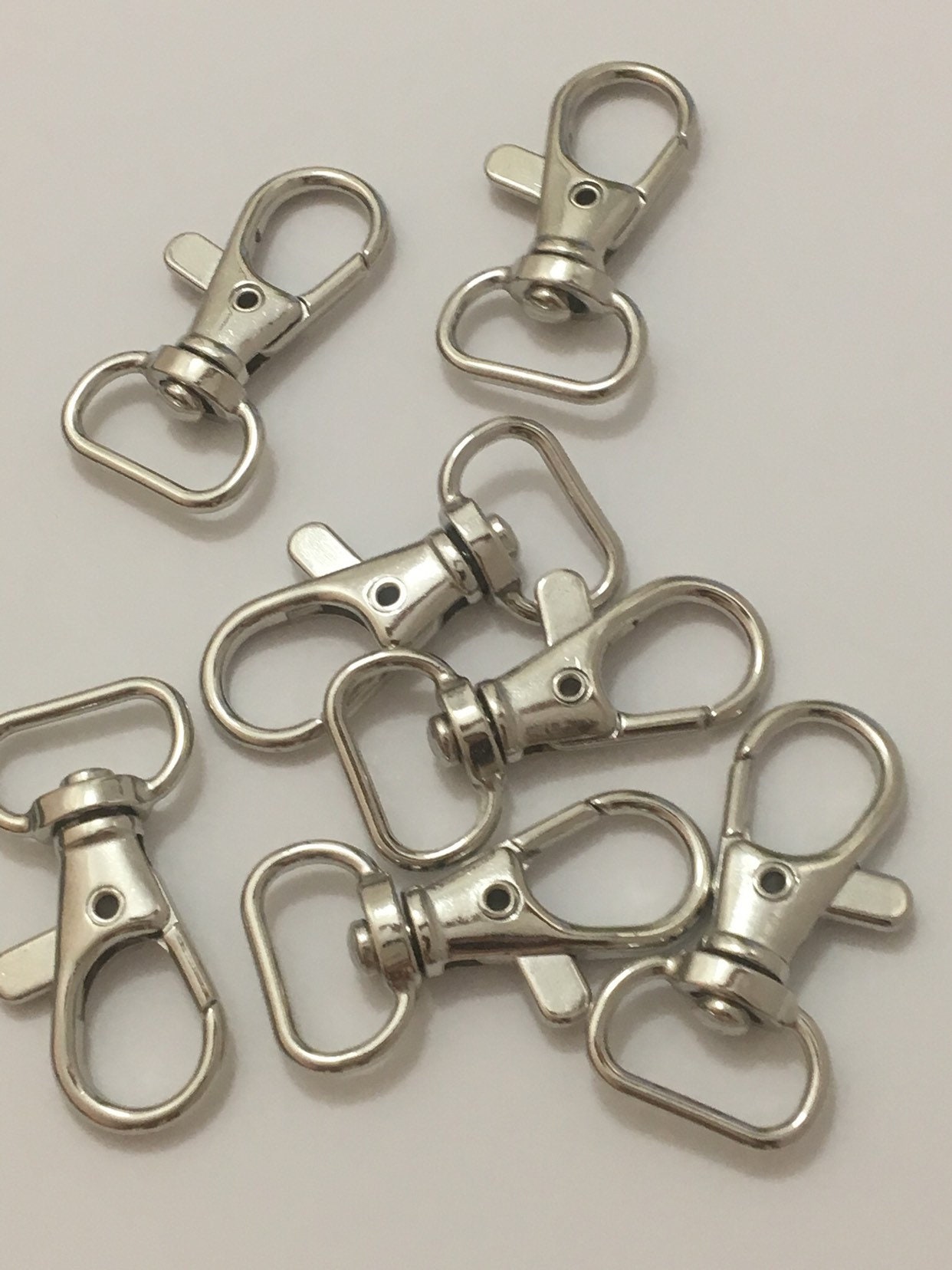 Lobster claw clasps clips 1/2 inch inner width 50 each Etsy