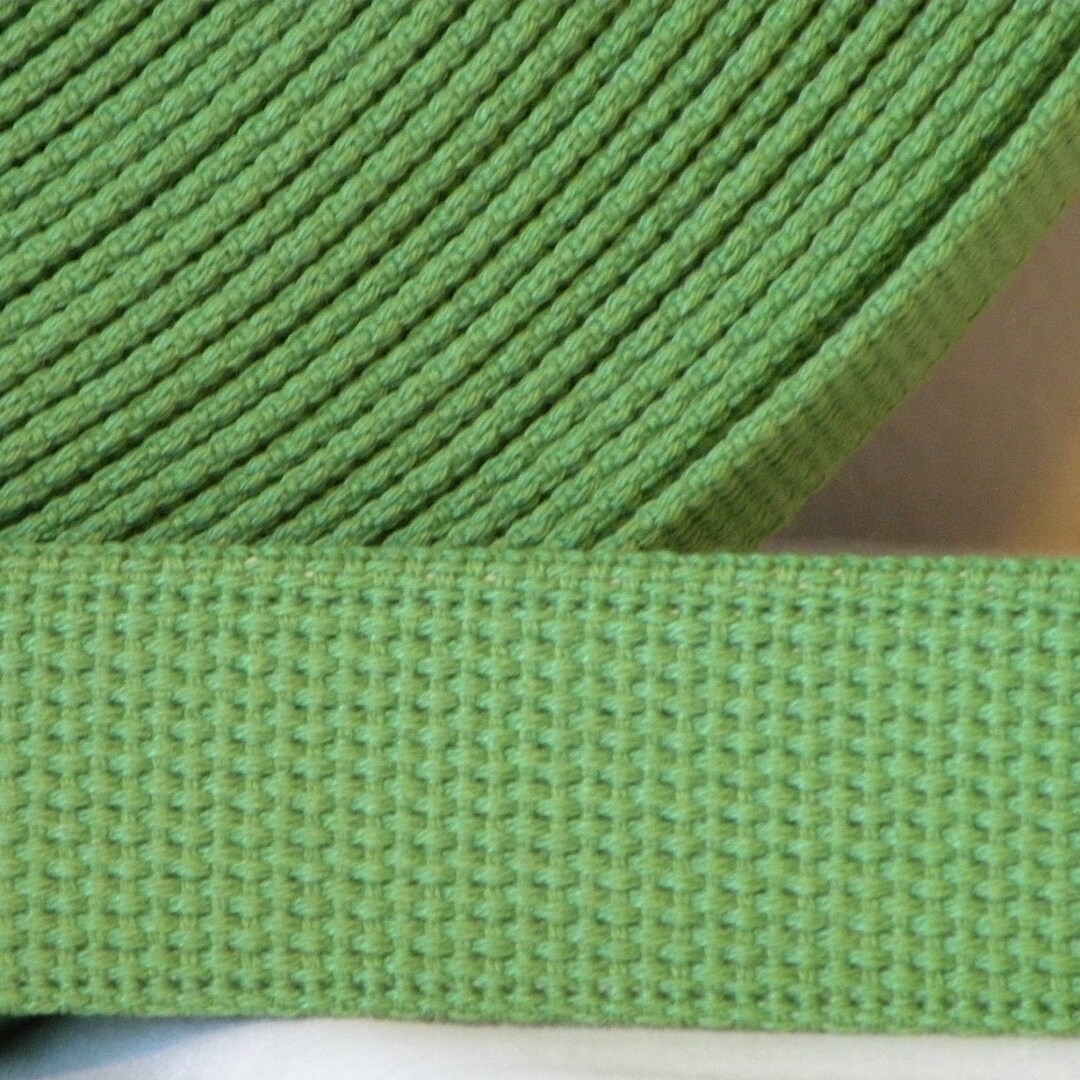 Cotton bing Grass Green Key Fob Key Chain Purse Bag Straps Etsy