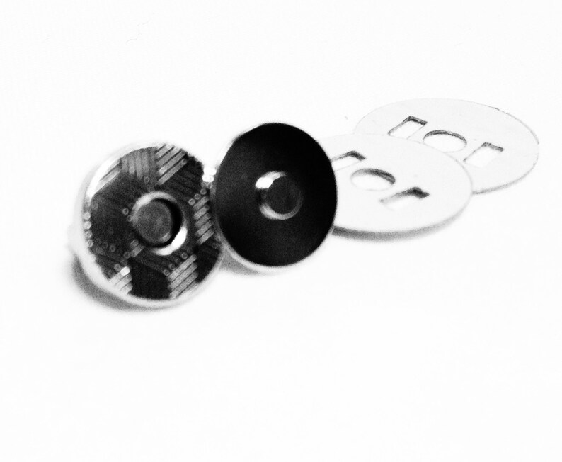 Snaps 20 Sets 10mm 2 Mm Nickel Extra Thin Etsy