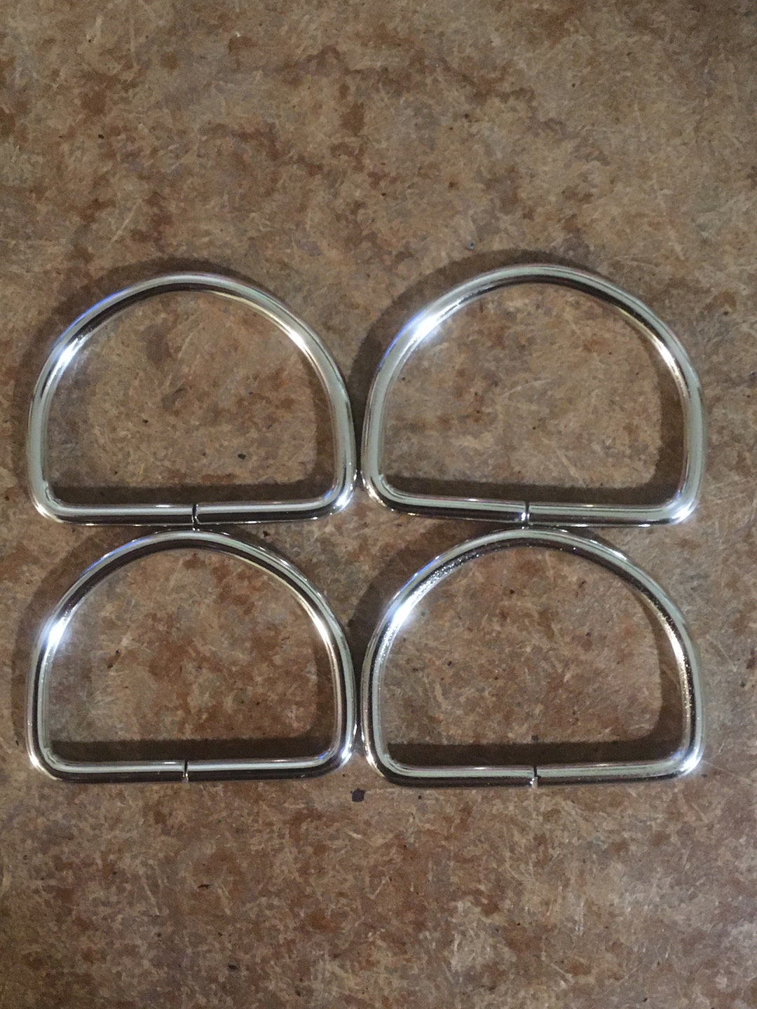 1.5 Inch D Rings 10 Pieces - Etsy