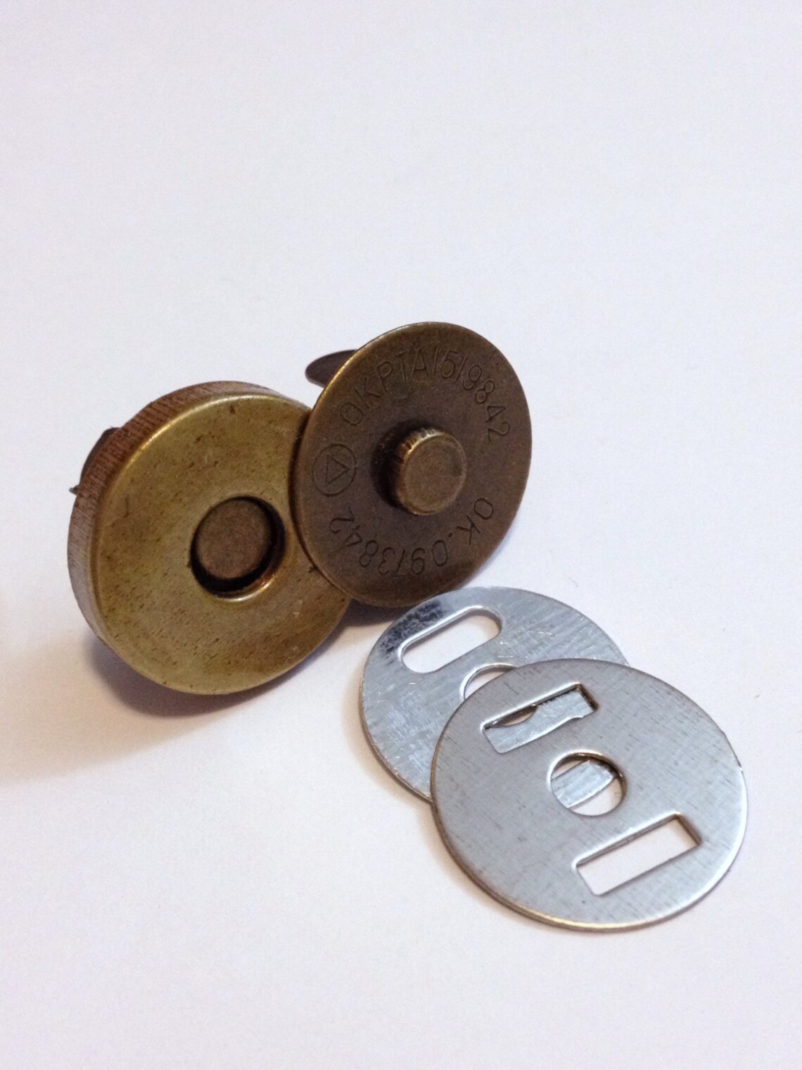 Snaps 18mm 100 Sets 4mm Thick Nickel Plated Etsy