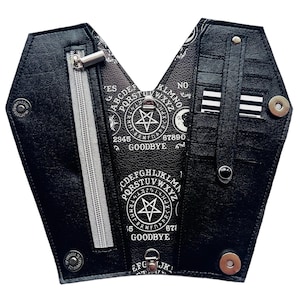 Geldbörse | Sarg | Coffin Crossbody | Handarbeit | Halloween Geldbörse
