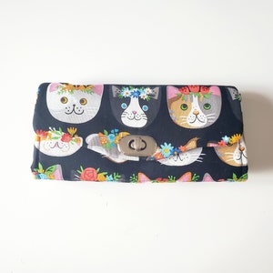 Clutch Wallet, Cell Phone Holder, Modern Wallet, Clutch Purse, Necessary Clutch Wallet, Modern Cat Wallet