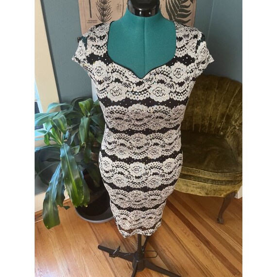 90s wiggle dress 1990s Floral Print Gold Wiggle Dress
