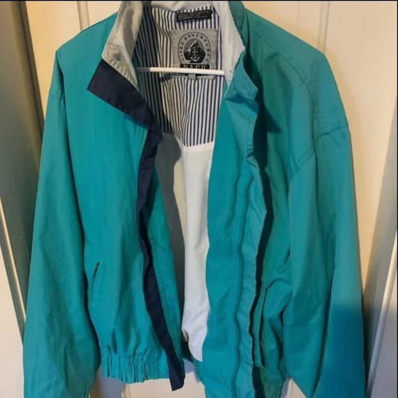 Life's Adventures Dash Vintage Blue Zip Jacket With Hidden Hood