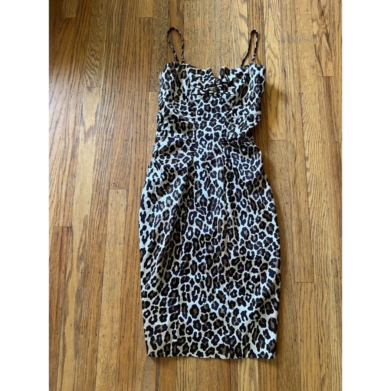90s Leopard Dress - Etsy Canada