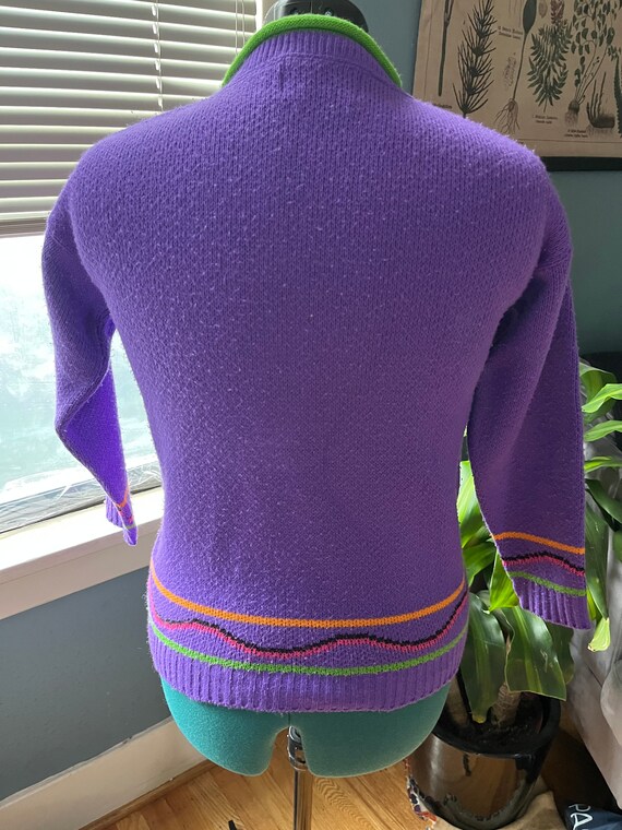 Vintage 80s Can You Keep a Secret? Brand Purple + Multicolor