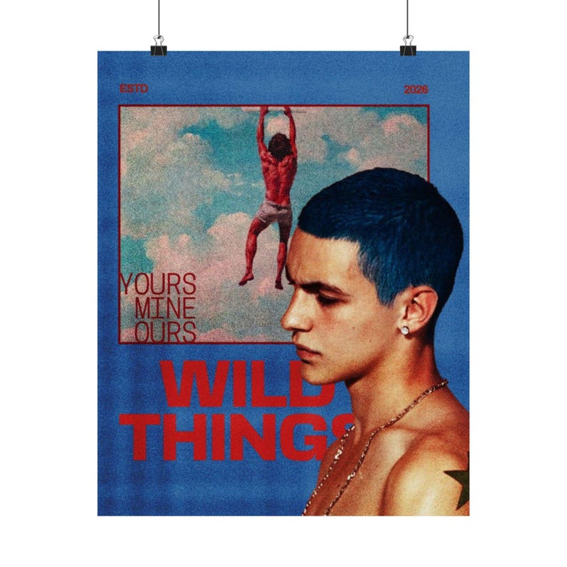 JuiceBoxClub Presents: "Wild Things" Poster | Matte Vertical Music Art Print image 2