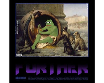 JuiceBoxClub Presents: "Further" Poster Matte Vertical Poster | Pop Culture Art