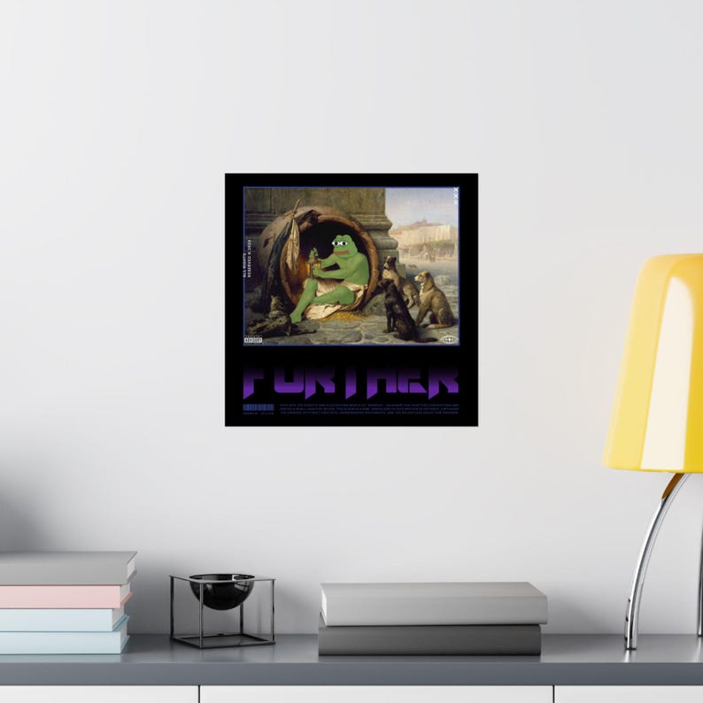 JuiceBoxClub Presents: "Further" Poster Matte Vertical Poster | Pop Culture Art image 5