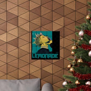Lemonade Retro Punk Portrait Poster - JuiceBoxClub | Matte Vertical Poster image 18