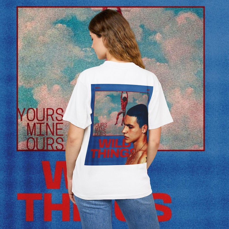 JuiceBoxClub prezentuje: Koszulka z grafiką „Wild Things” | zdjęcie surfera w stylu vintage, kolaż retro zdjęcie 4
