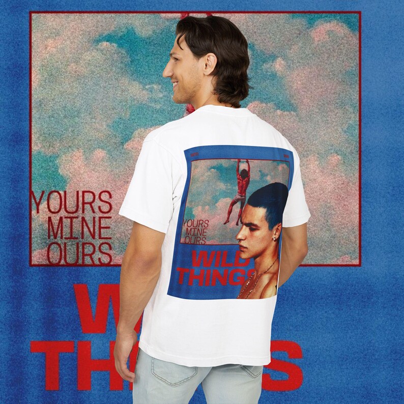 JuiceBoxClub prezentuje: Koszulka z grafiką „Wild Things” | zdjęcie surfera w stylu vintage, kolaż retro zdjęcie 6