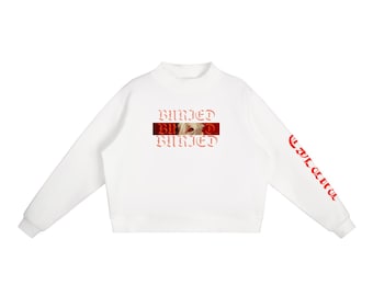 Essential Fleece Mock-Neck Crew Sweatshirt