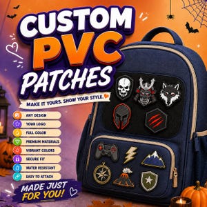 Individuell gestaltete PVC-Aufnäher, personalisierte Gummi-Logoaufnäher für Ausrüstung, Rucksäcke, Mützen