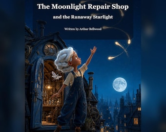 El taller de reparación a la luz de la luna y la estrella fugaz / EPUB y PDF para niños