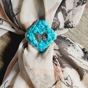 Unique scarf slide, western butterfly scarf slide, concho slide, wild rag slides, custom scarf jewelry, bandana slide, western scarf slides