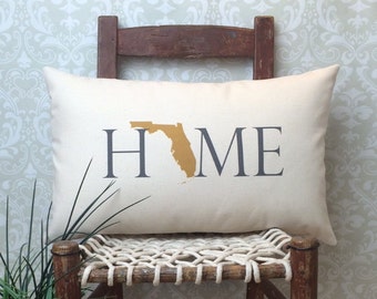 state pillows etsy