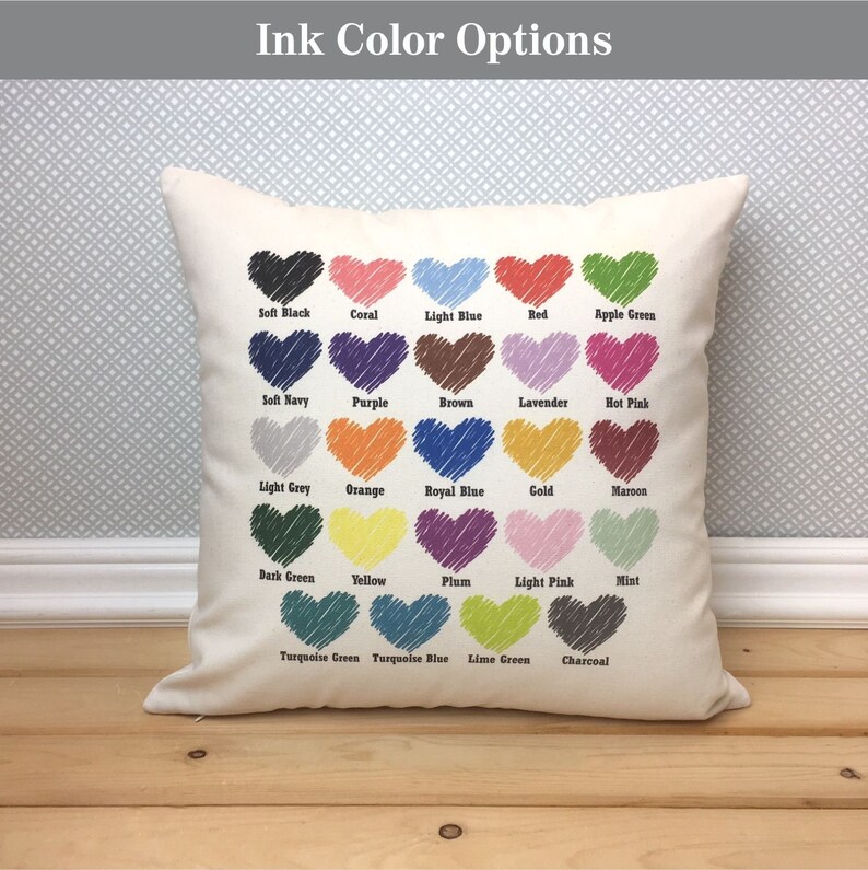 CUSTOM Song Lyrics Pillow Oblong 2nd Anniversary Gift Etsy