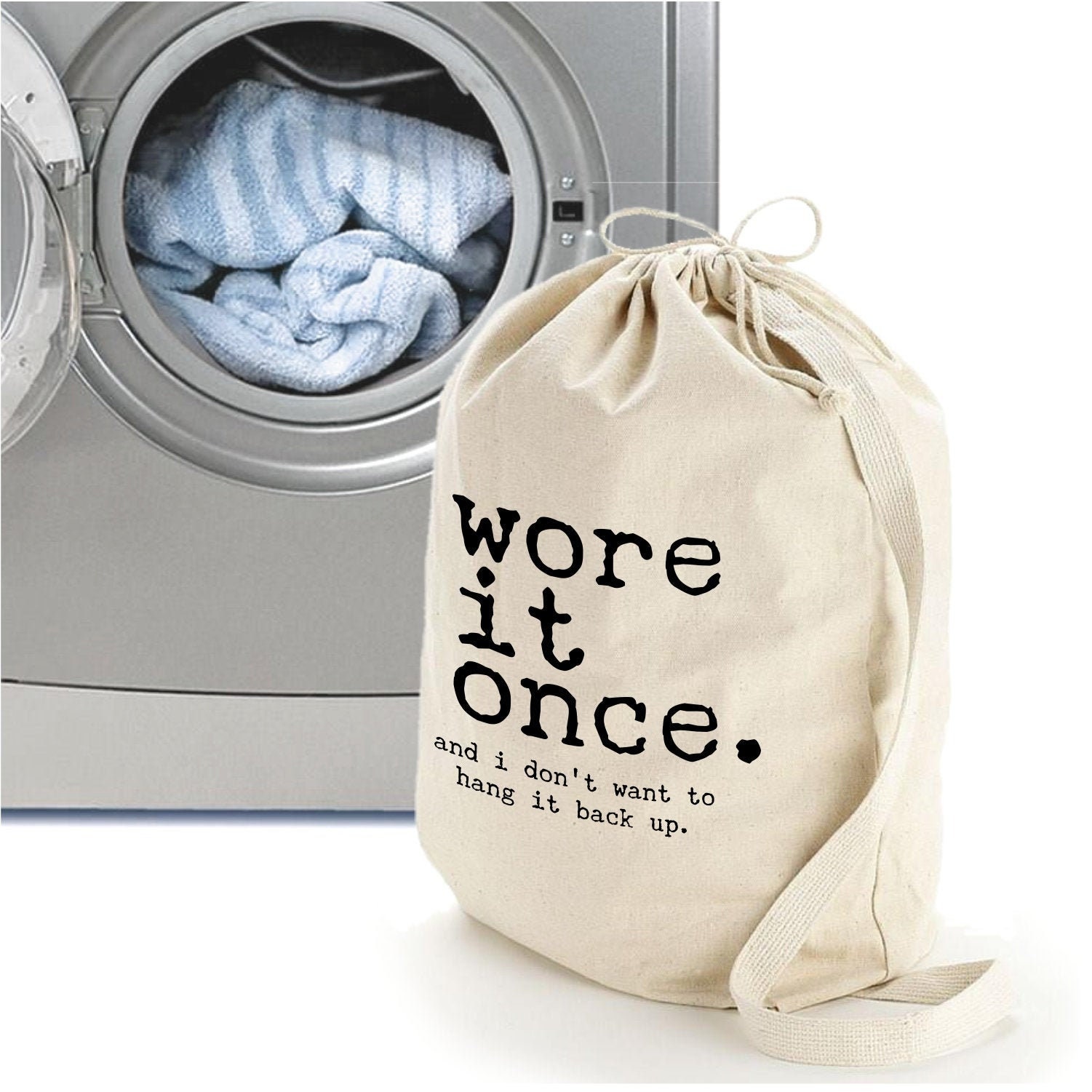 Laundry tote bags hotsell