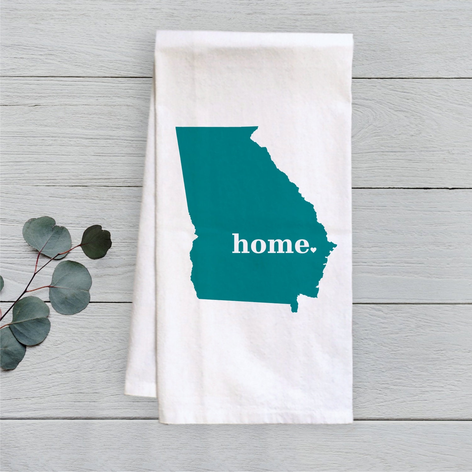 State Flour Sack Towel State Tea Towel Etsy
