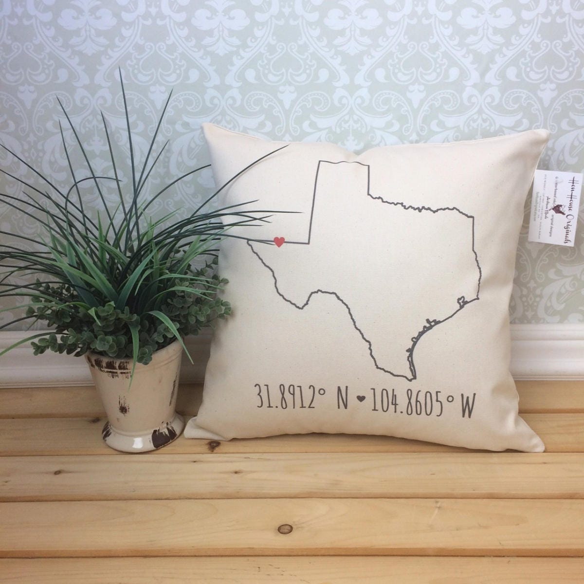 state pillows etsy