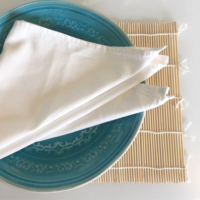 Custom Cloth Napkins Set of 4 Eco Friendly Dinner Napkins Etsy